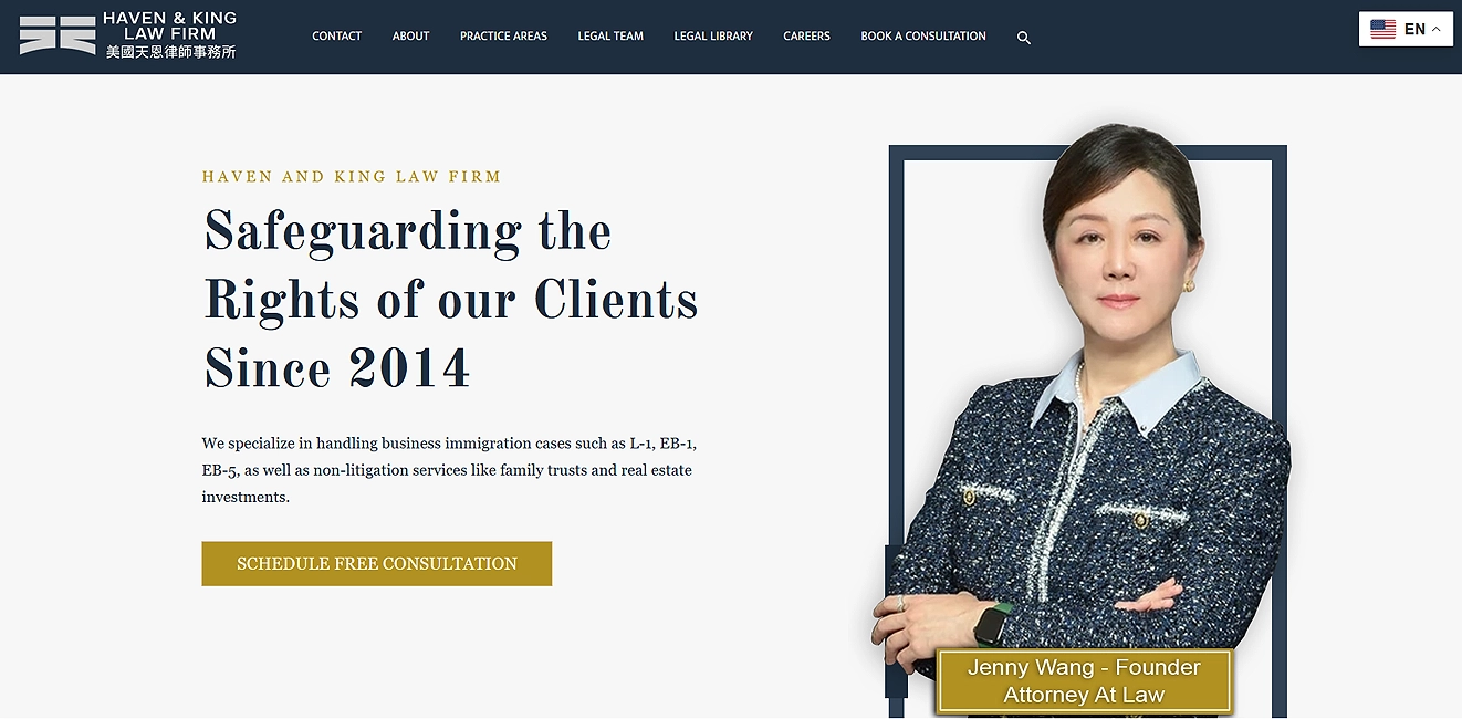 Featured Work -Jenny's Law Firm