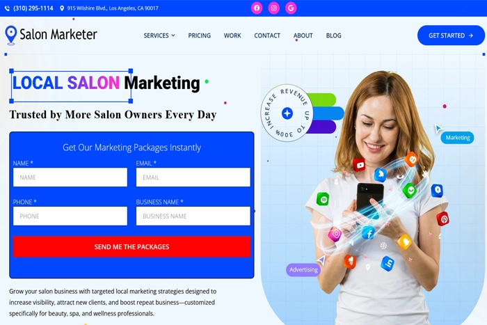 Salon Marketer - Trusted by More Salon Owners Every Day